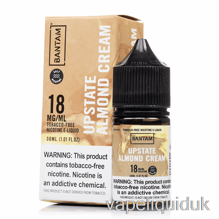 Upstate Almond Cream SALTS - Bantam Vape - 30mL 48mg Vape Liquid